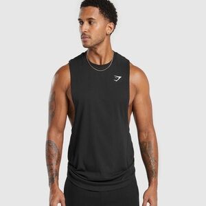 Gymshark Men’s Muscle Tank Shirt Medium - Arm Tank